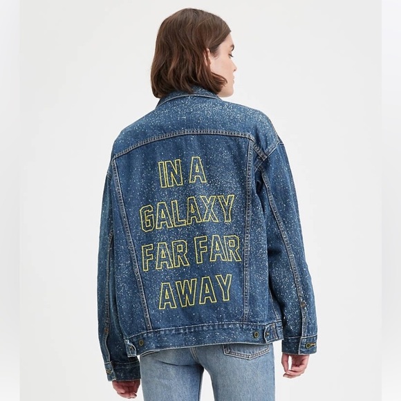 Levi's Jackets & Blazers - Star Wars Denim Trucker Jacket for Women by Levi's